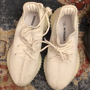 Yeezy white sneakers